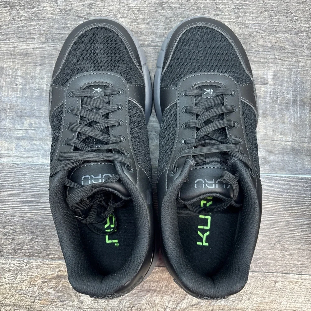 KURU Quantum 2 Women's 9 Sneaker Jet Black/Slate Gray 2.0 Athletic $169 NEW